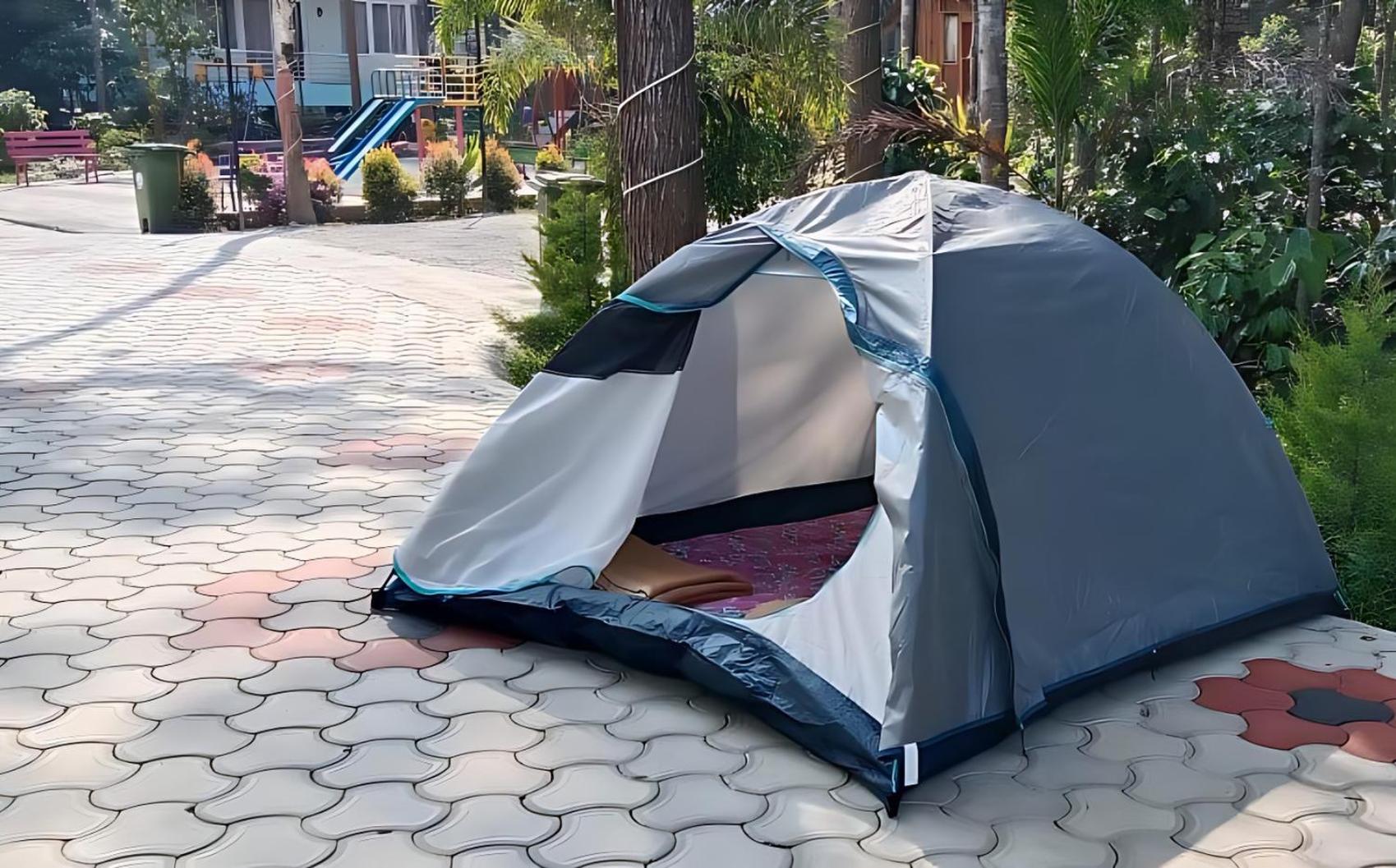 Ecstasy Tent Stay With Swimming Pool & Common Washroom Чикмагалур Экстерьер фото